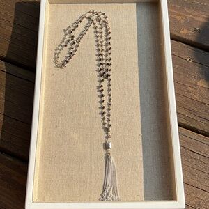 Stella & Dot Gitane Tassel Necklace